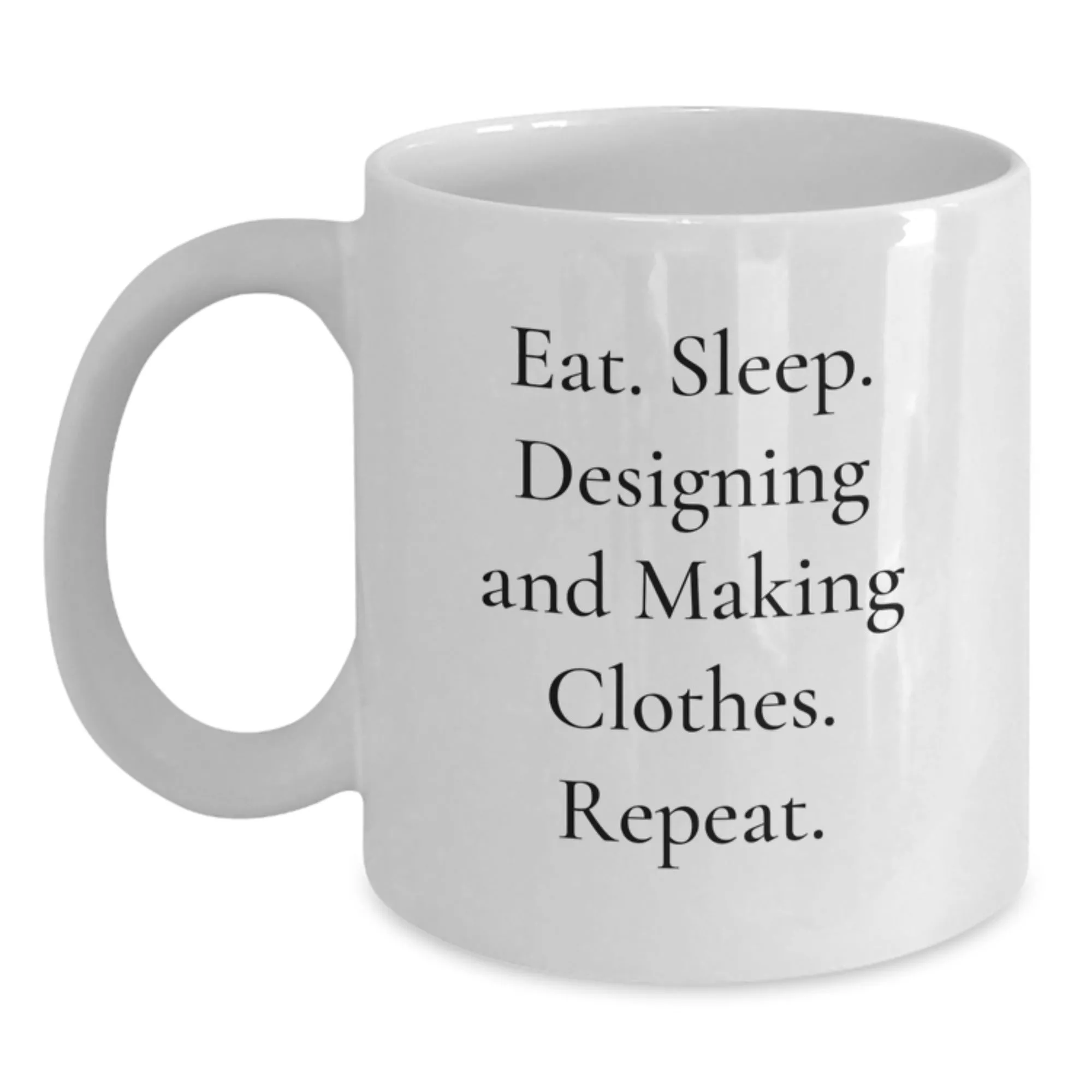 Clothes Designer White Coffee Mug (11 oz & 15 oz)