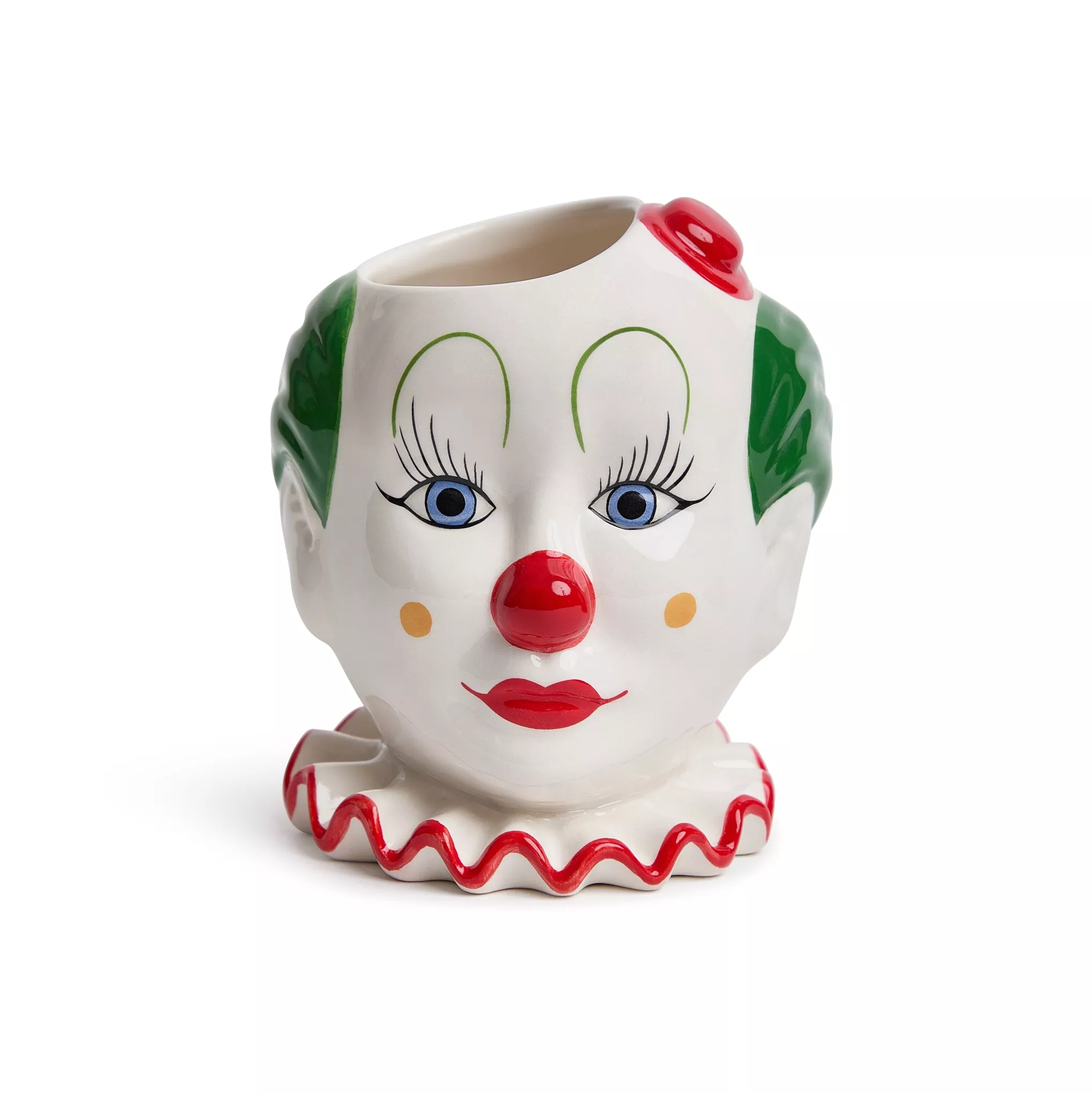 CLOWN MUG GLAZED CERAMIC / 14oz (415ml)