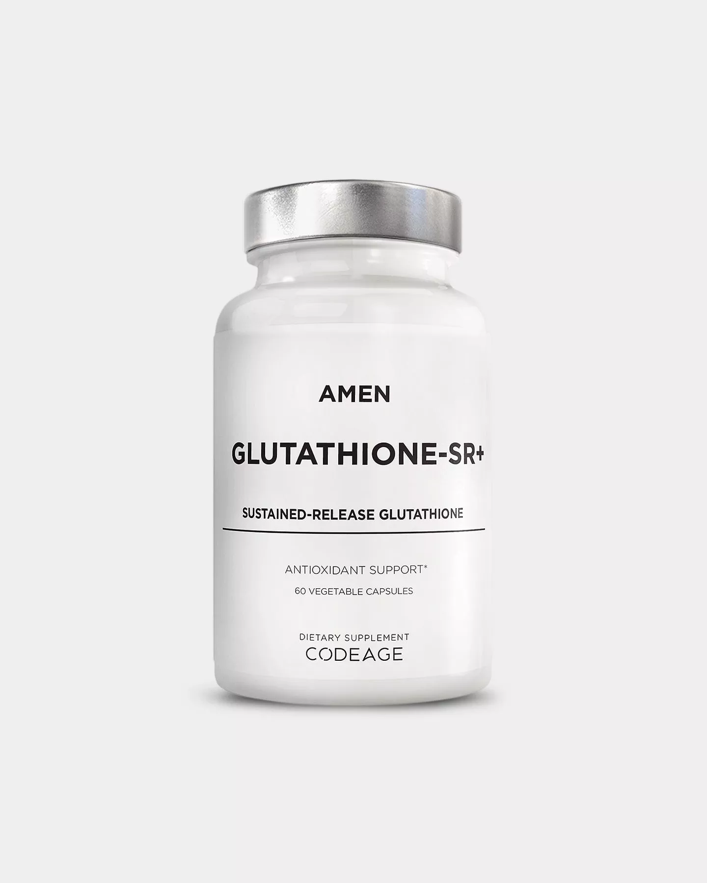 Codeage Amen Glutathione-SR+|60 Capsules|Unflavored