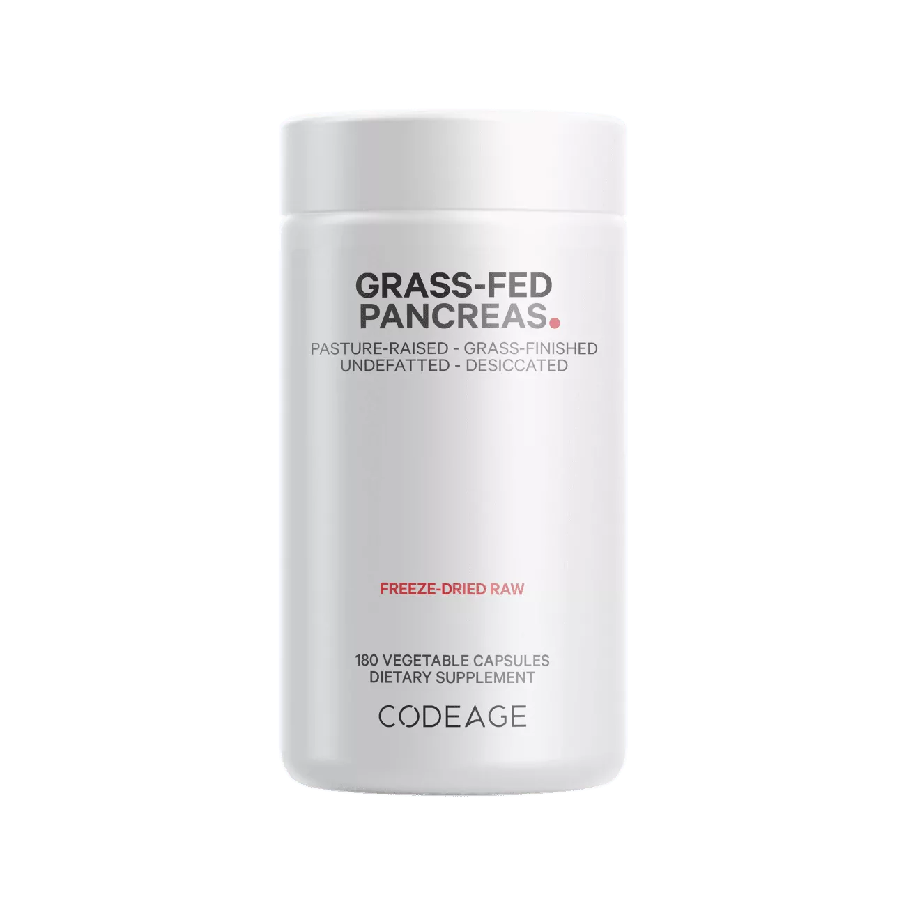 Codeage Grass-Fed Beef Pancreas Glandular Supplement
