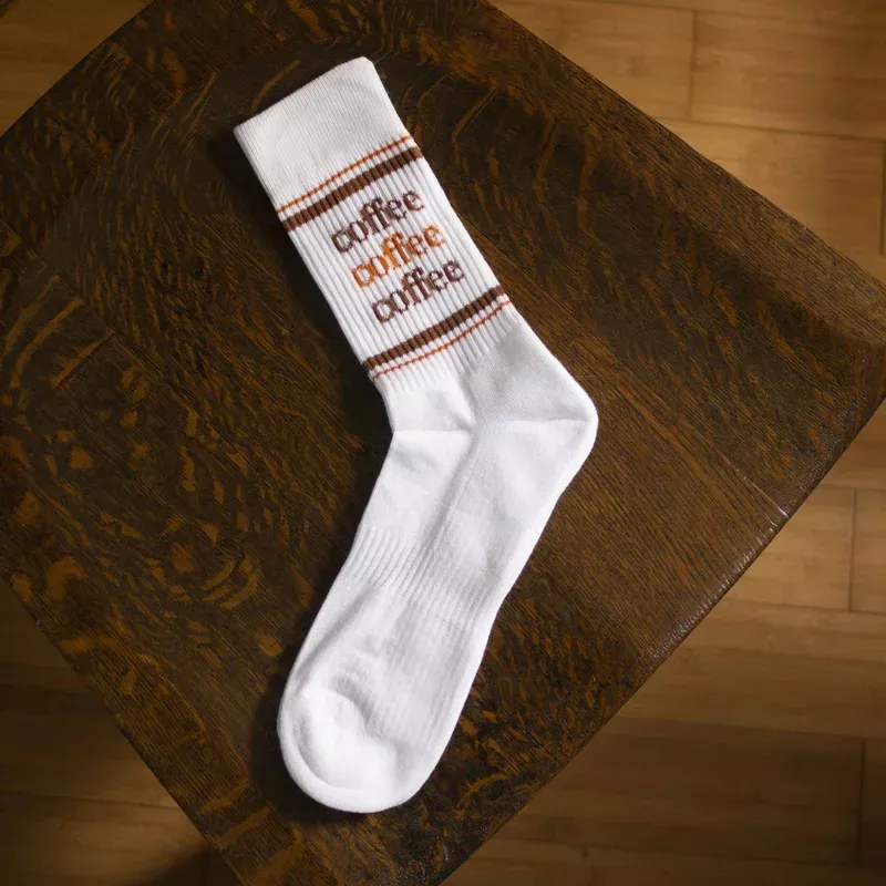 “Coffee Coffee Coffee” Socks