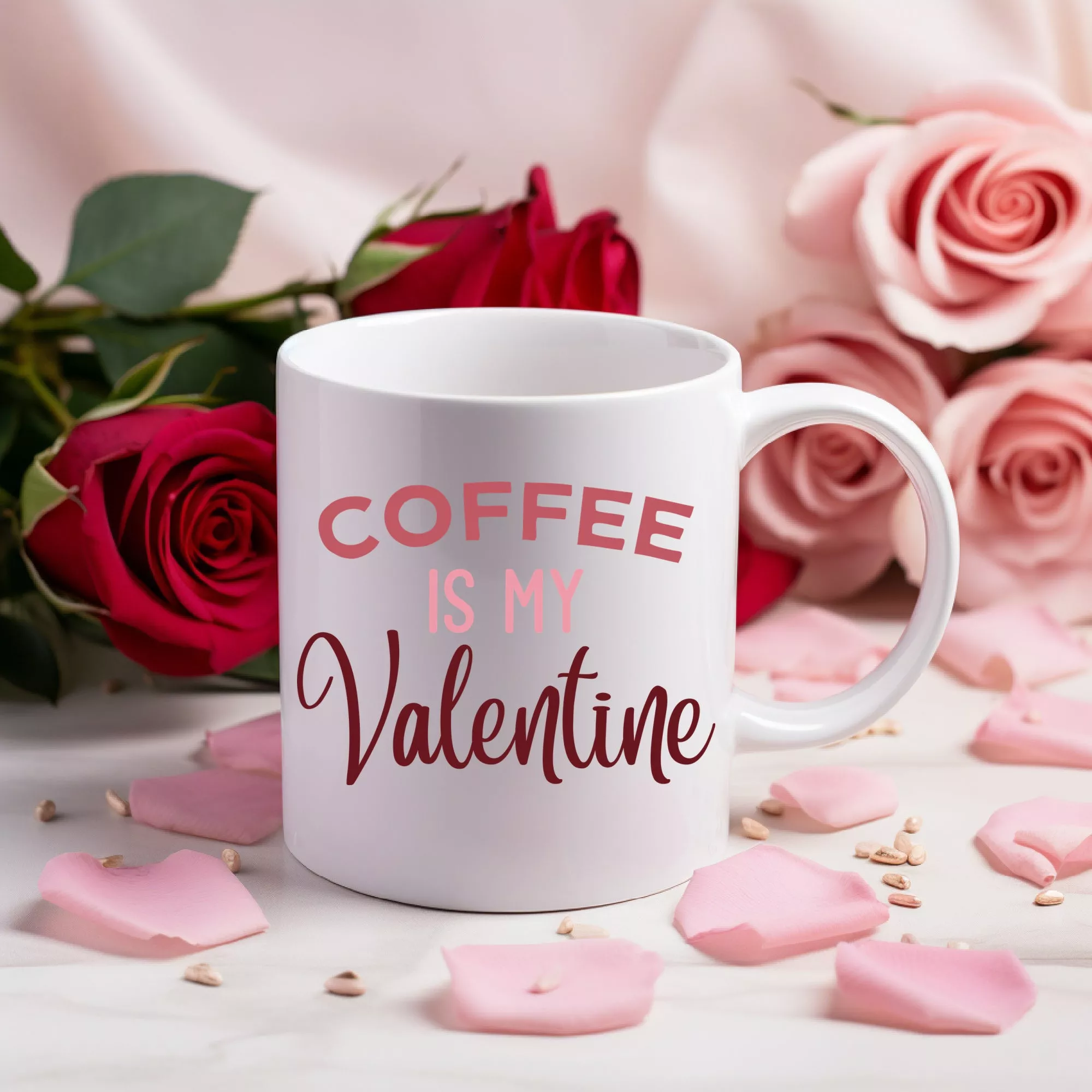 Coffee Is My Valentine Ceramic Mug 11oz & 15oz