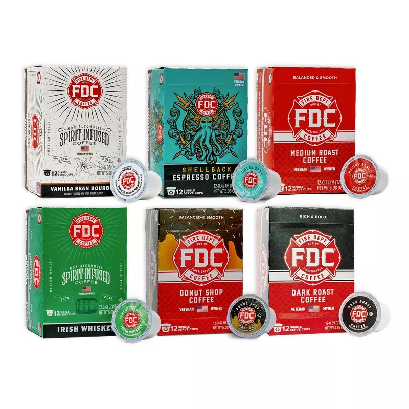 Coffee Pod Variety Pack (Six 12-Count Boxes)