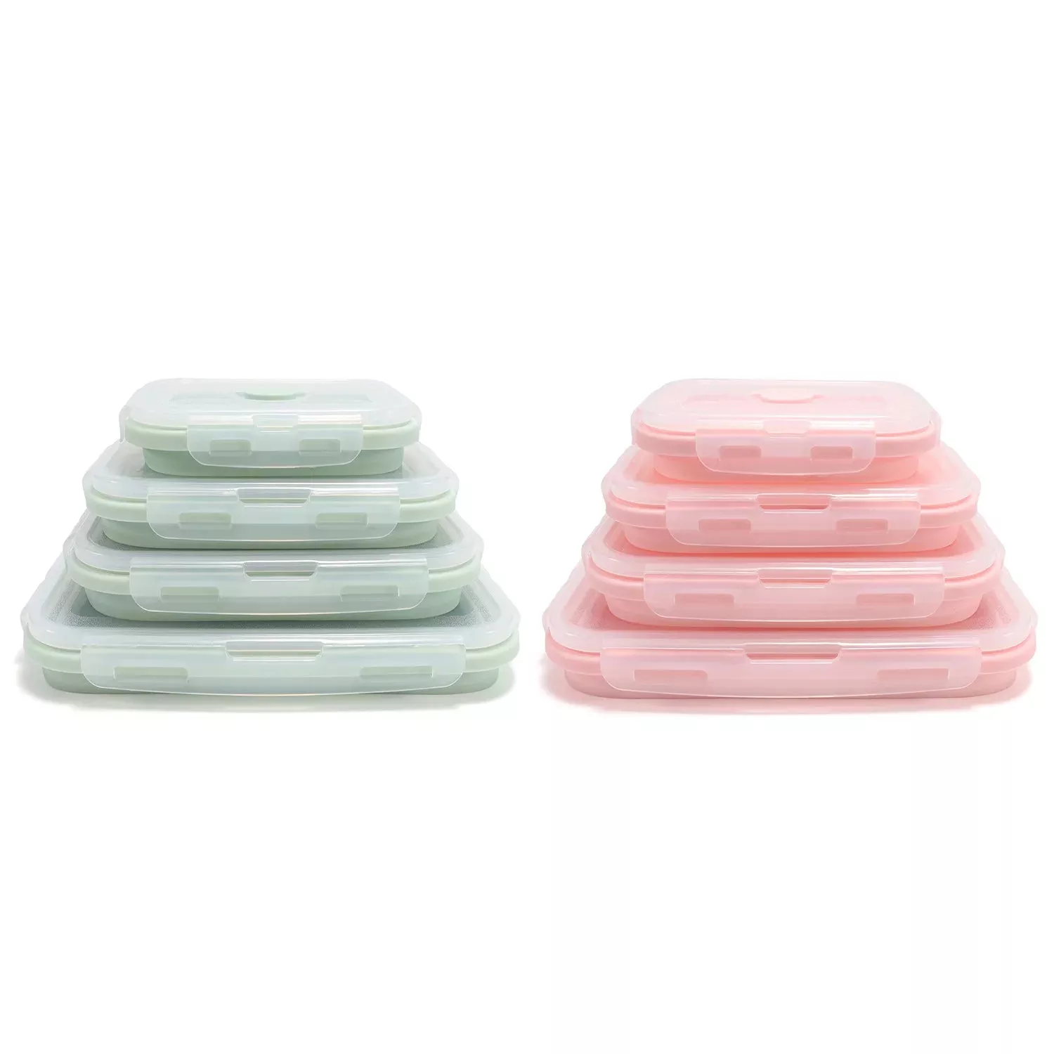 Collapsible Silicone Food Storage Container