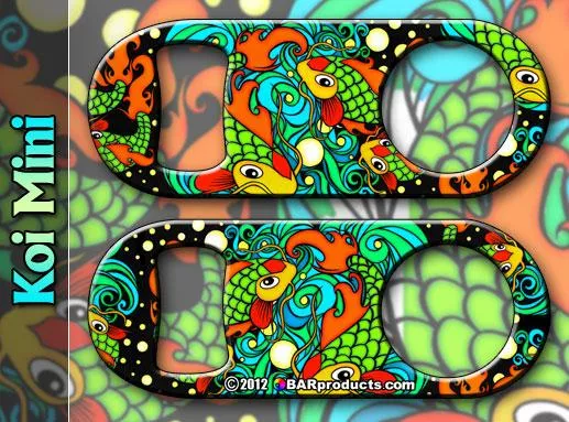 Colorful Koi Mini Speed Bottle Opener