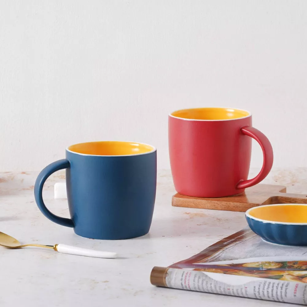 Colorful Mug|Red&Blue&Blue&Blue