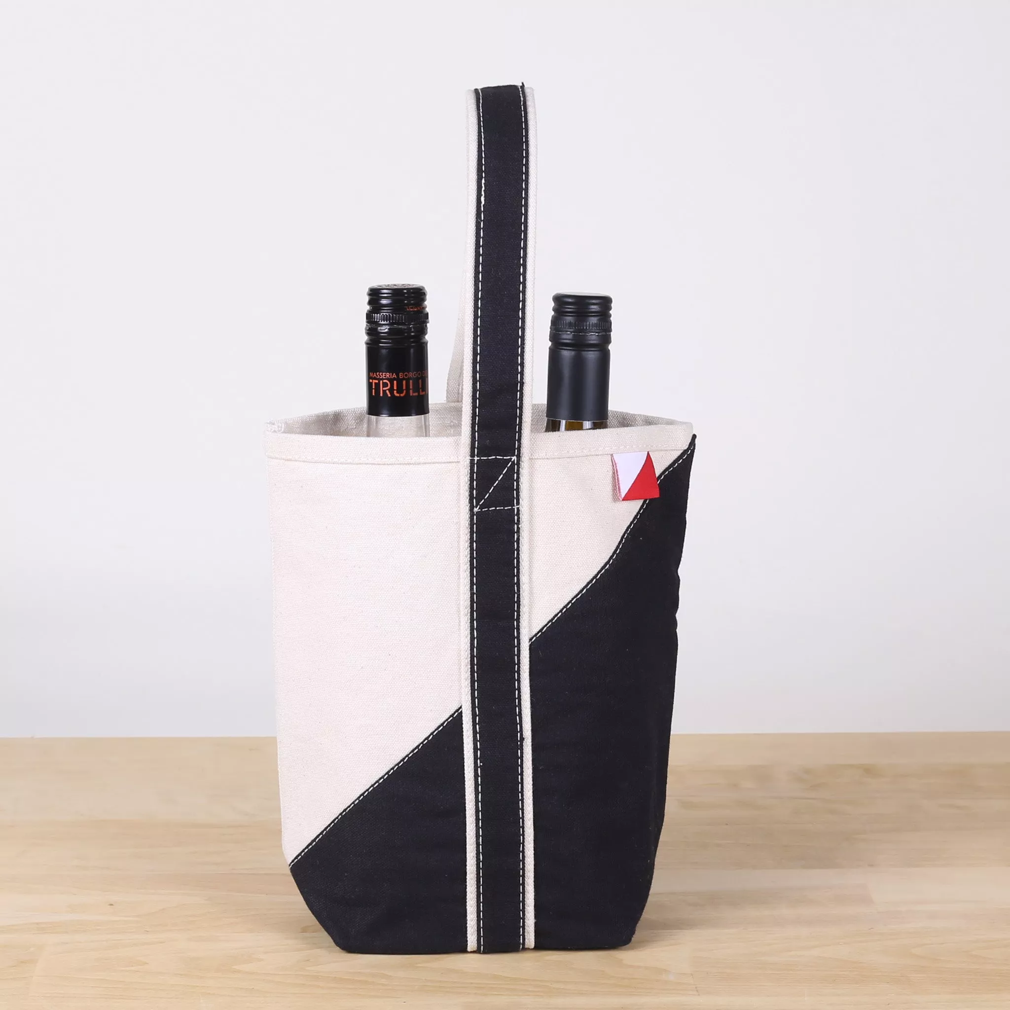 Contemporary 2-Bottle Wine Tote