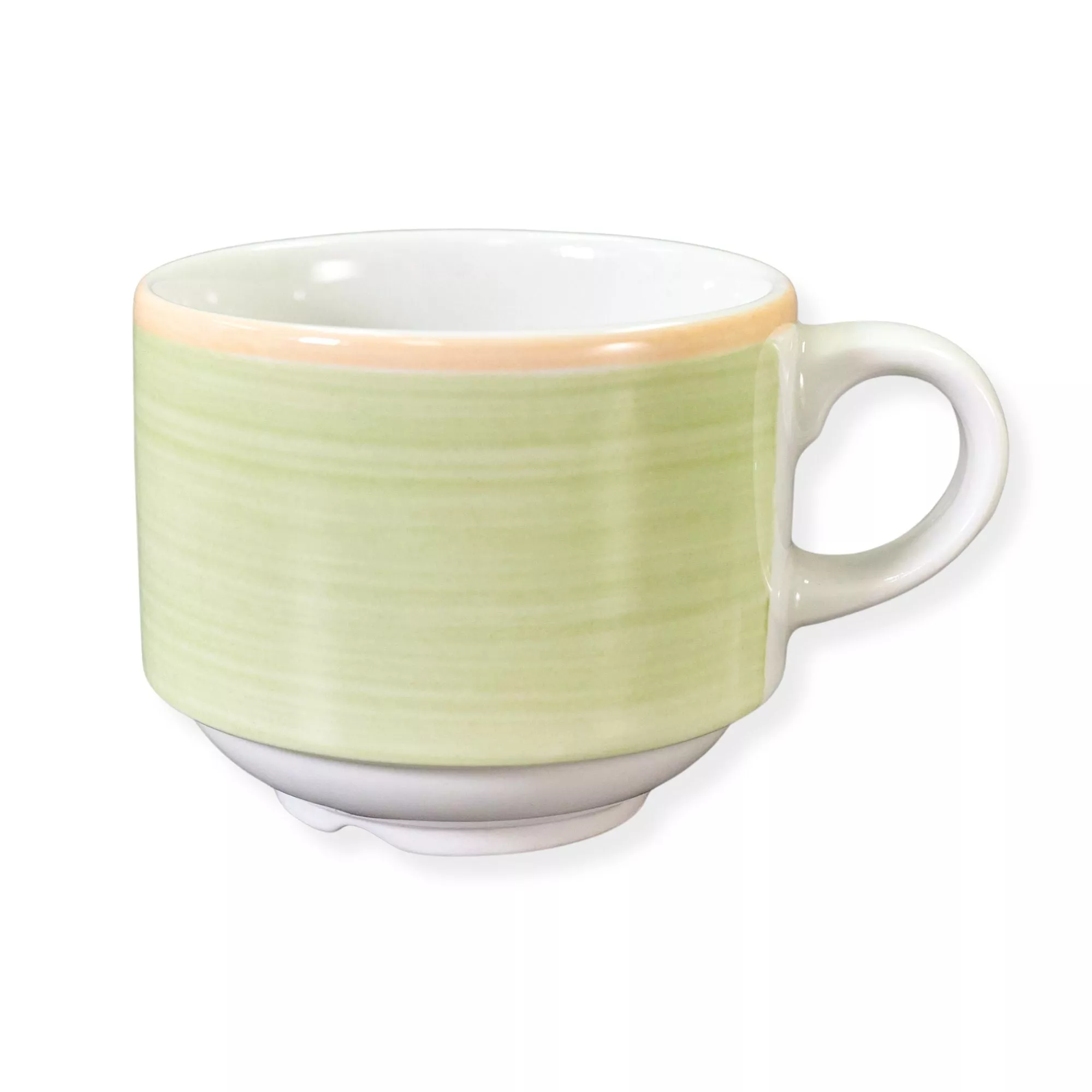 Continental China 7.5 oz Green Stacking Cup