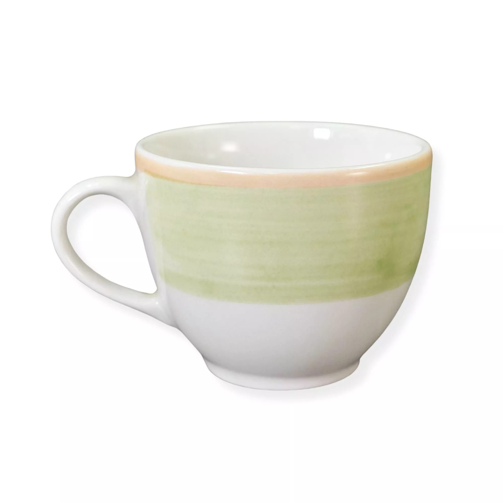 Continental China 8 oz Green Teacup