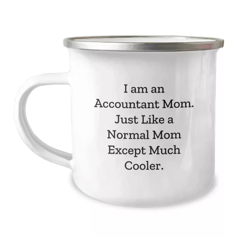 Cool Accountant Mom Camping Mug