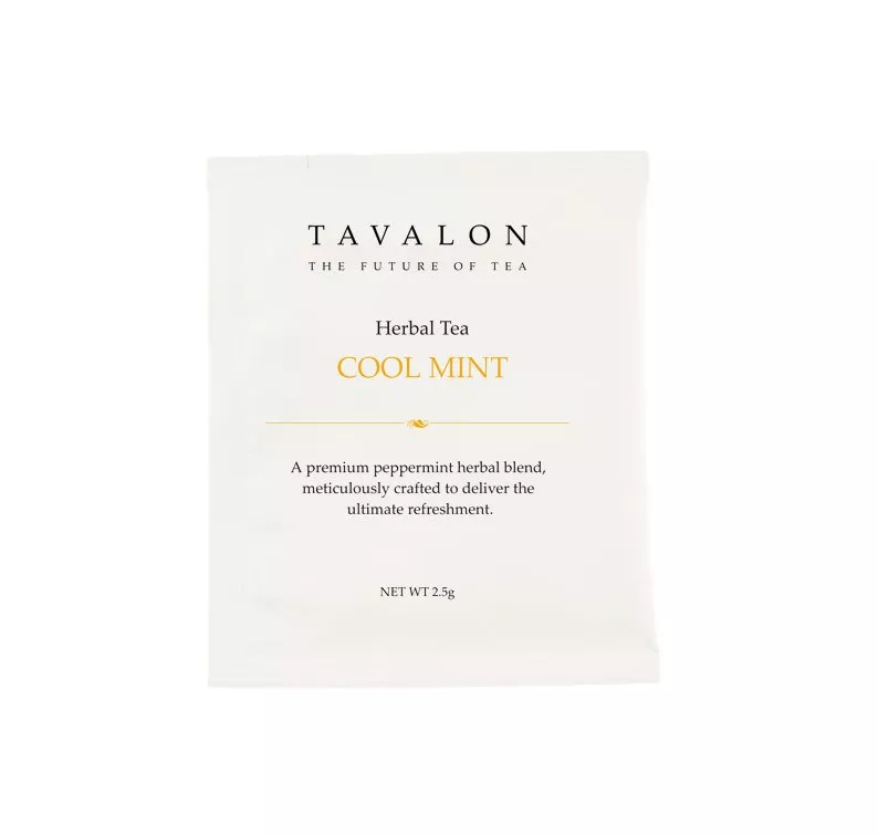 Cool Mint NeoSoilon Wrapped Teabag