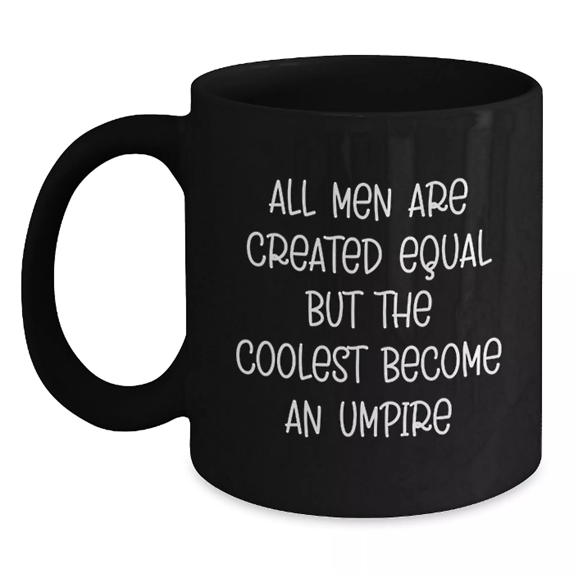 Cool Umpire Black Coffee Mug (11 oz & 15 oz)