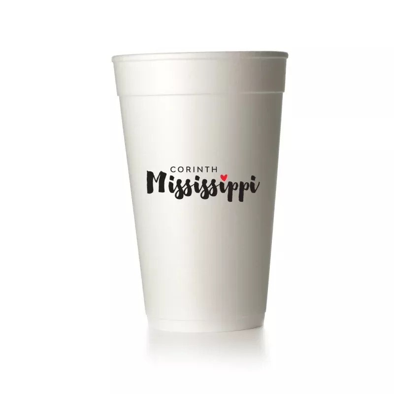 Corinth Script Cups|Foam&Frost Flex