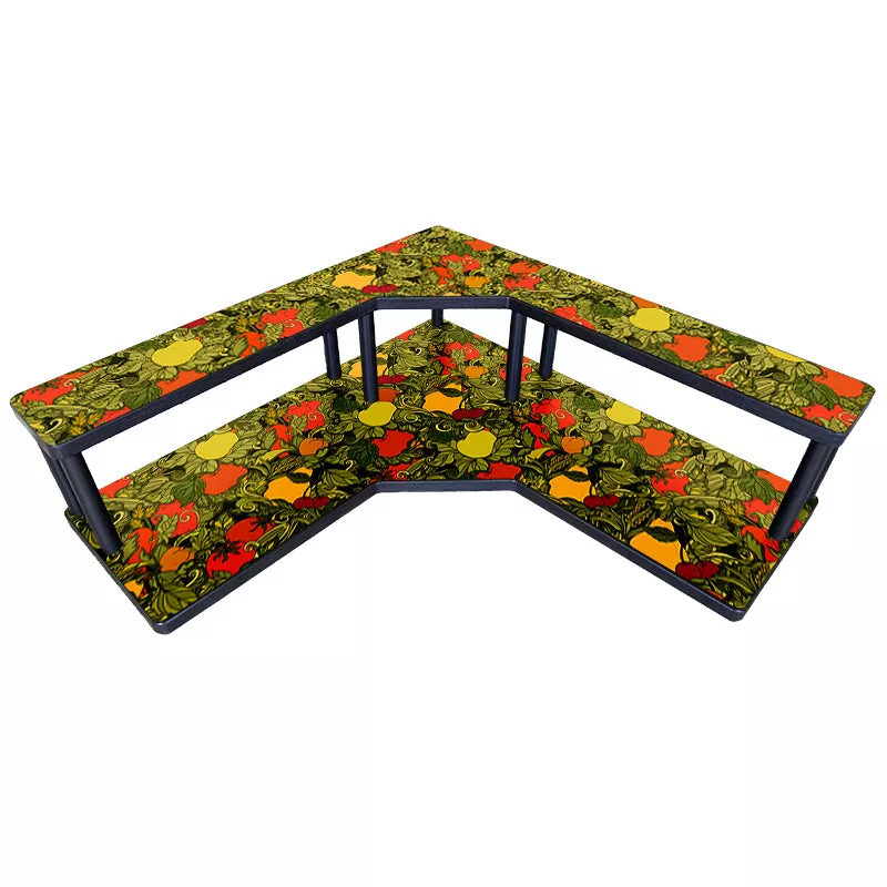 Counter Caddies - Fruits and Vegetables Themed Artwork - Multiple Size Options