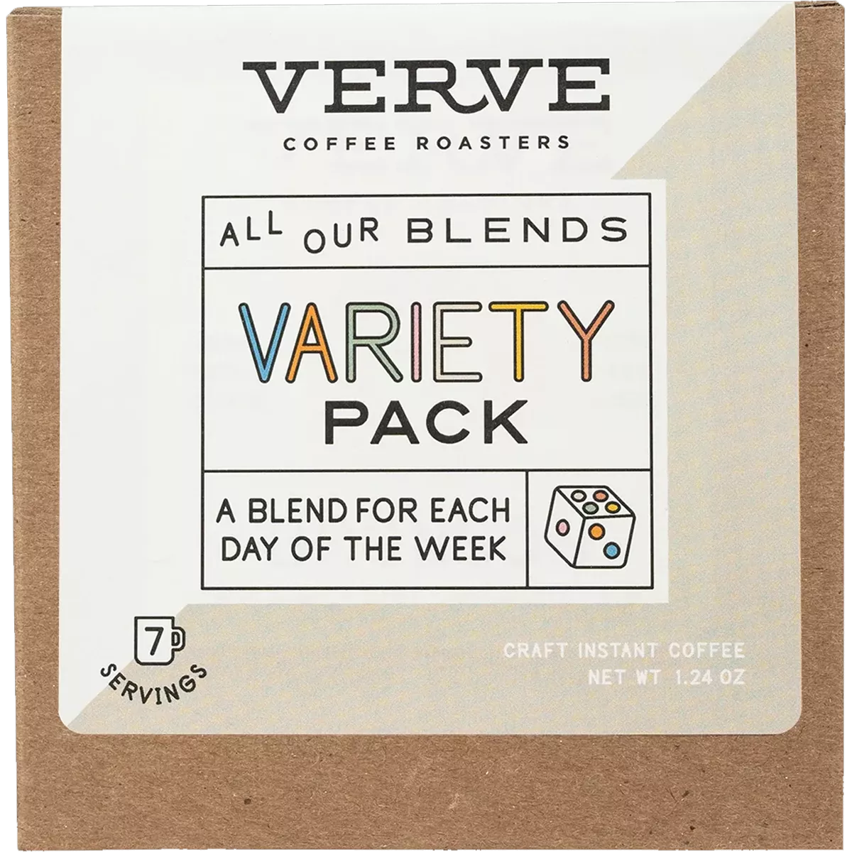 Craft Instant Coffee 7 Count Variety Pack