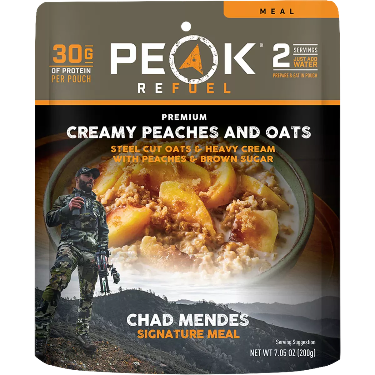 Creamy Peaches and Oats (2 Servings)