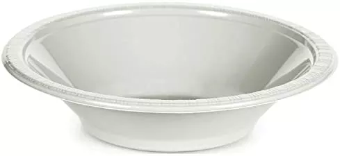 Creative Converting 12 Oz White Plastic Bowls
