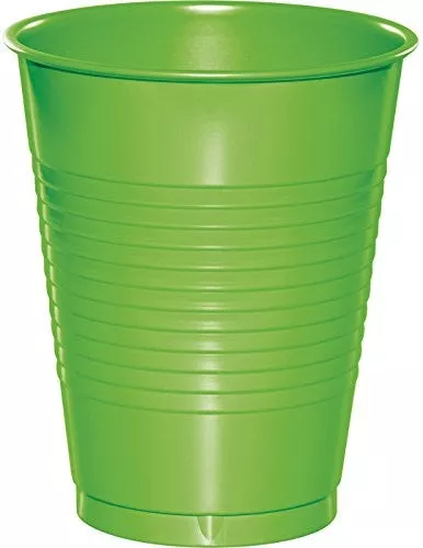 Creative Converting 16 Oz Lime Disposable Plastic Cups