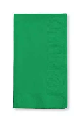Creative Converting 16 X 16 Emerald Green Dinner Napkins (Bulk Pack)