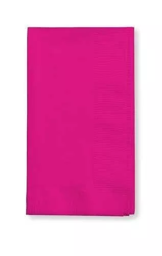 Creative Converting 16 X 16 Magenta Dinner Napkins