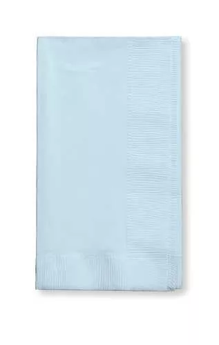 Creative Converting 16 X 16 Pastel Blue Dinner Napkins