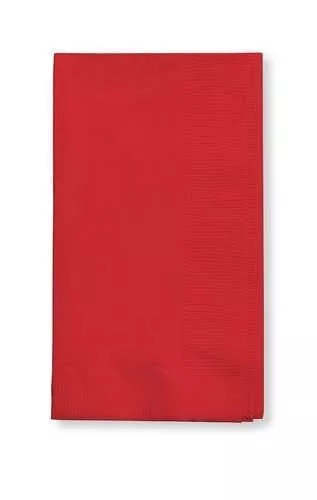 Creative Converting 16 X 16 Red Dinner Napkins (Bulk Pack)