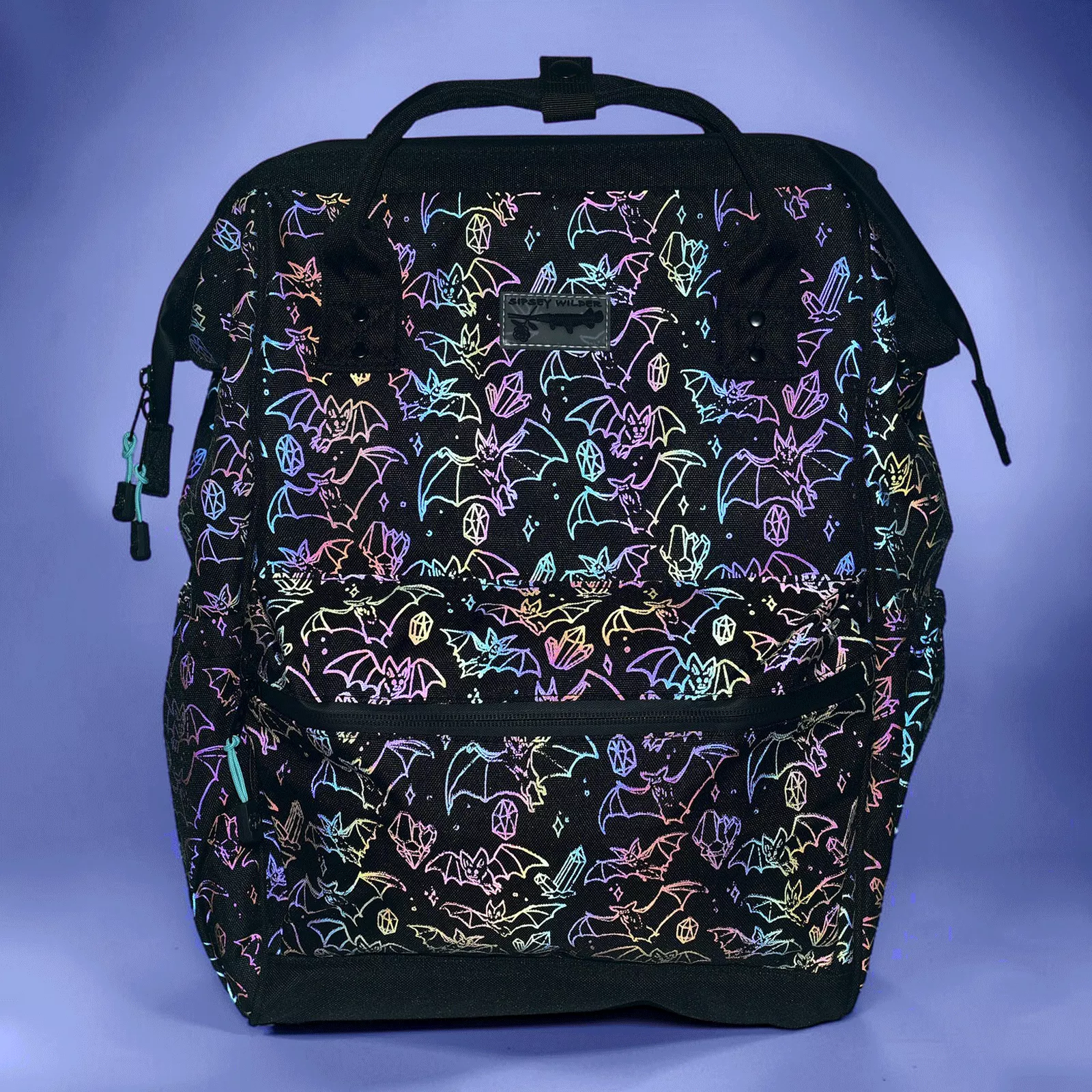 Crystal Cave Bats Laptop Backpack