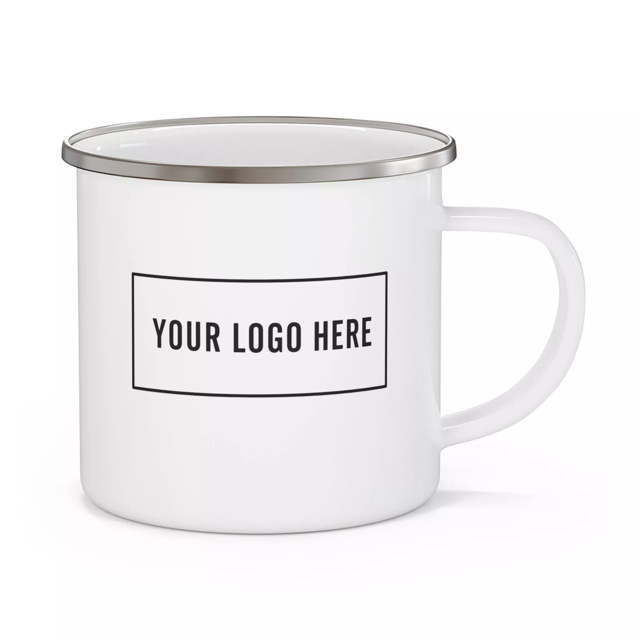 Custom Printed Enamel Mug - Camper Style