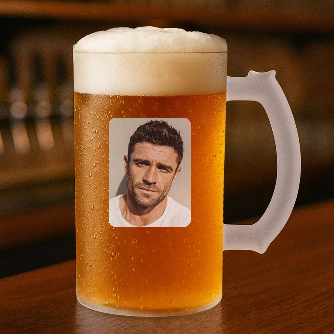 Customized Creative Beer Glass - Add Your Picture