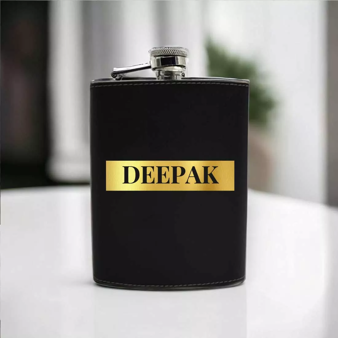 Customized Hip Flask With Name Leather Alcohol Flasks