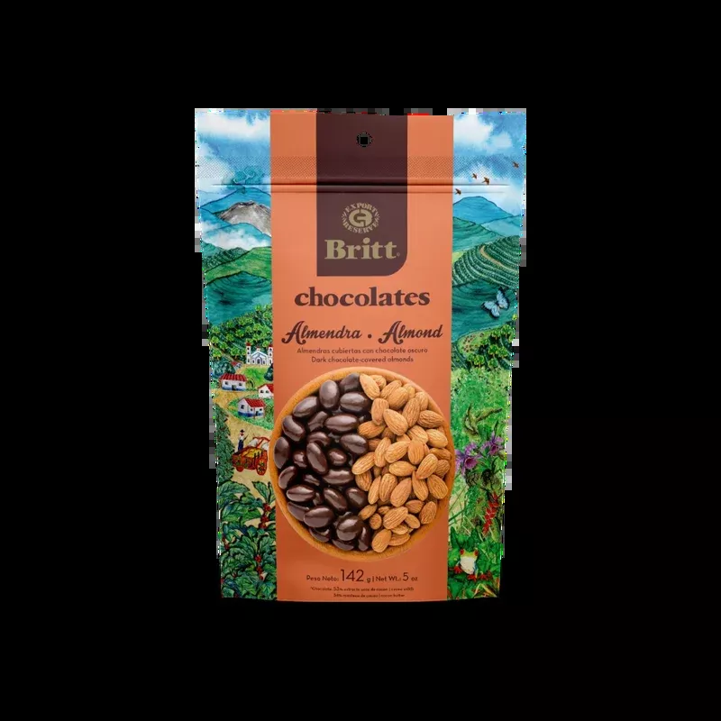 DARK CHOCOLATE COVERED ALMONDS