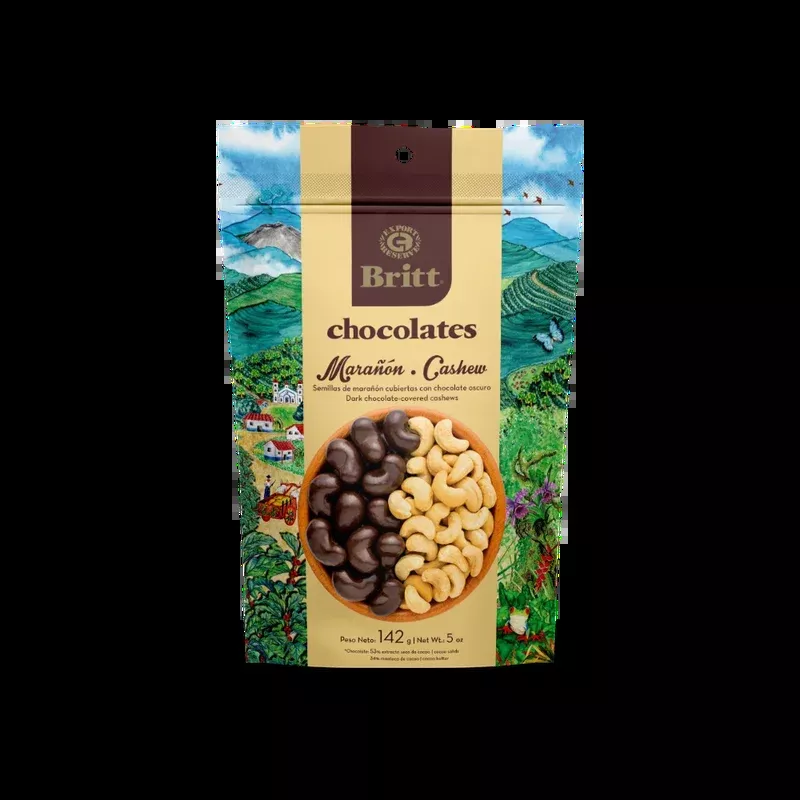 DARK CHOCOLATE COVERED CASHEWS