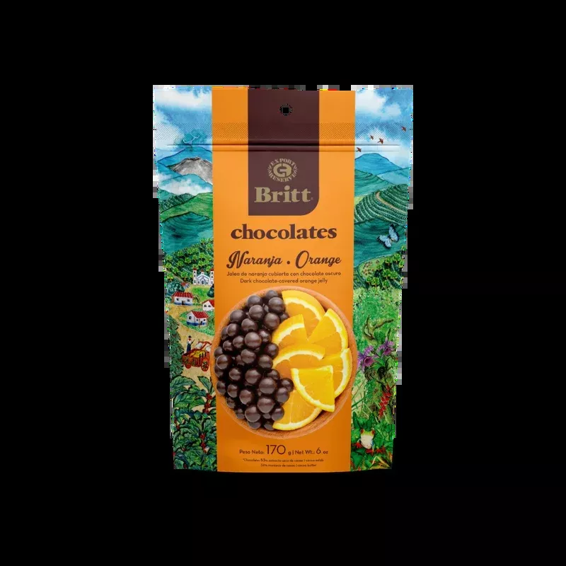 DARK CHOCOLATE COVERED ORANGE