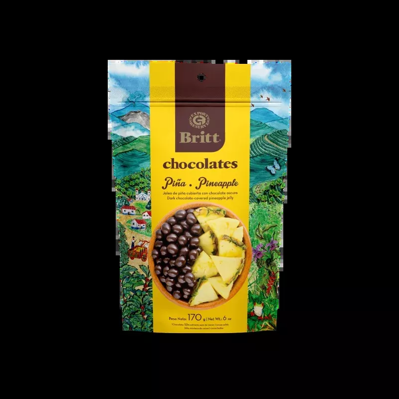 DARK CHOCOLATE COVERED PINEAPPLE