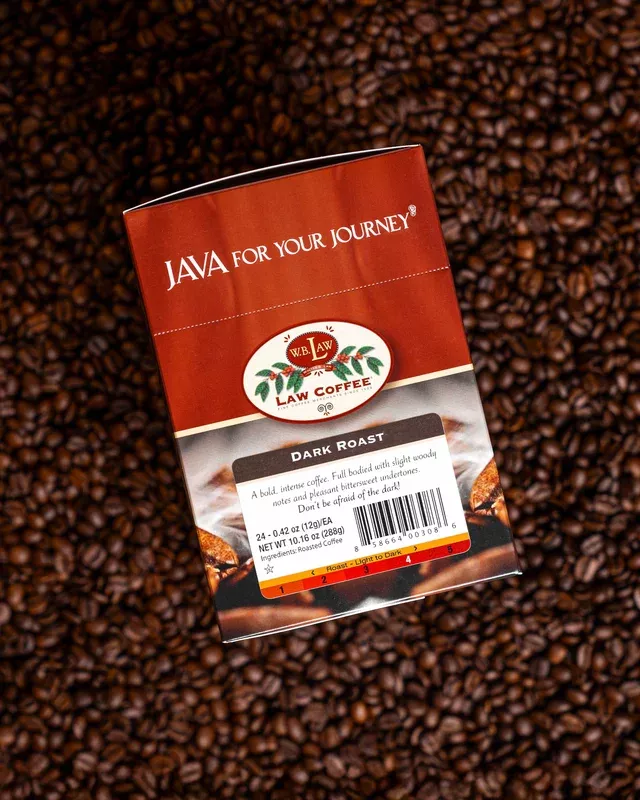 Dark Roast Coffee – Single Serve (24 Cups)