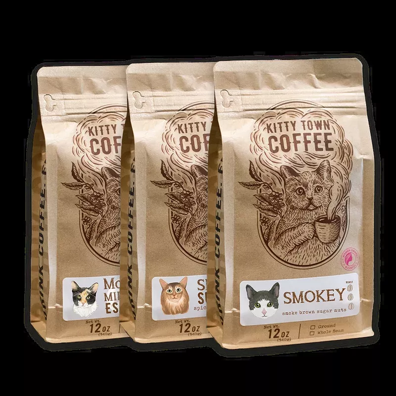 Dark Roast Sampler – Smokey, Simba’s Sumatra, & Mooney’s Midnight Espresso