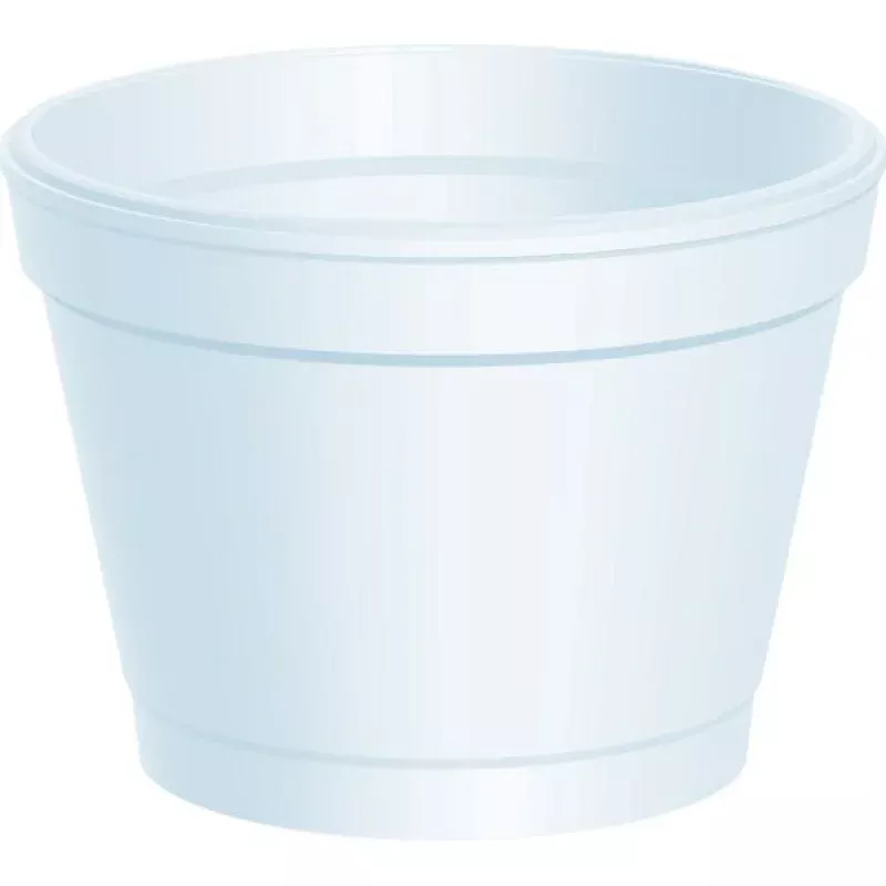 Dart 4J6 4 Oz White Squat Foam Cup