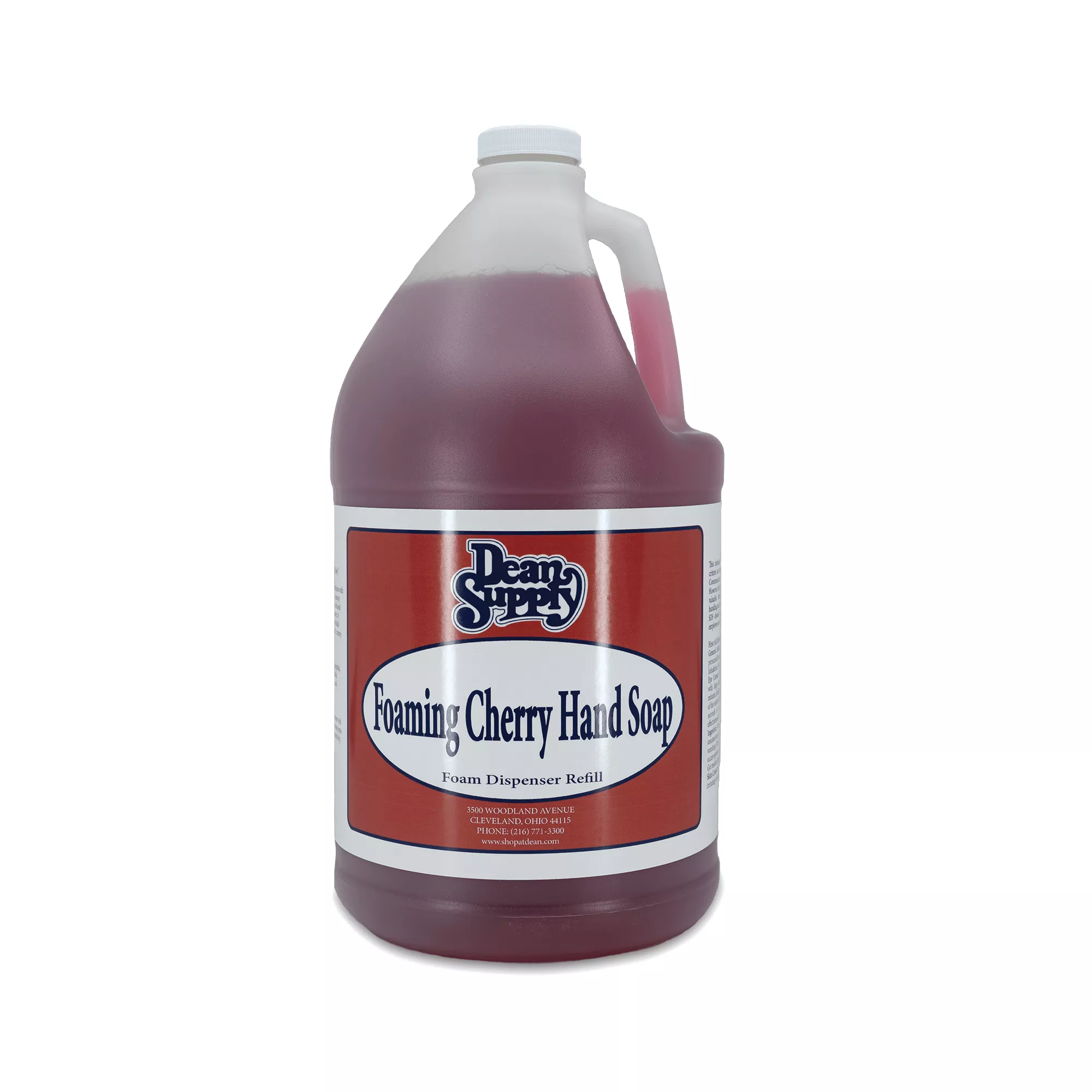 Dean Supply Foaming Cherry Hand Soap 1 Gallon Bottle