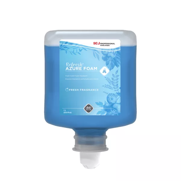 Deb AZU1L Azure Blue Hand & Body Shampoo