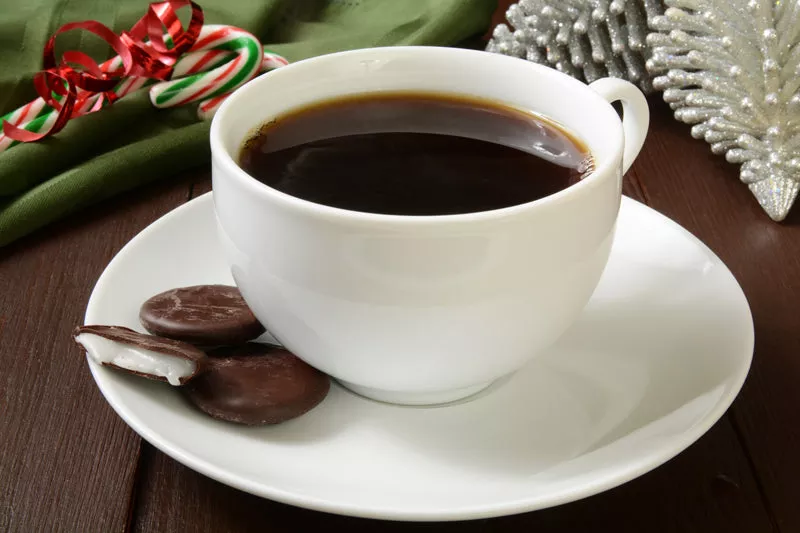 Decaf Chocolate Candy Cane Coffee (Swiss Water Process) - WS
