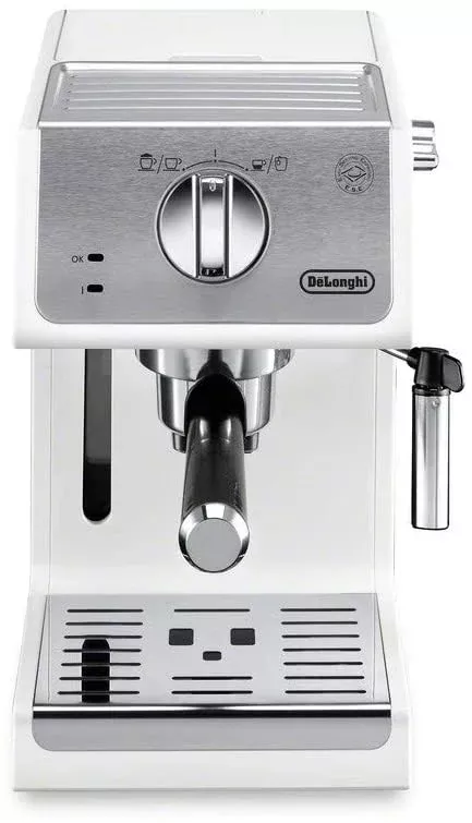 DeLonghi ECP3220W Pump Driven Espresso Machine – White