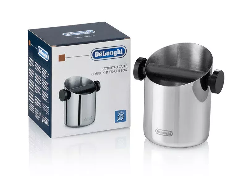 DeLonghi Knock Box – Stainless Steel