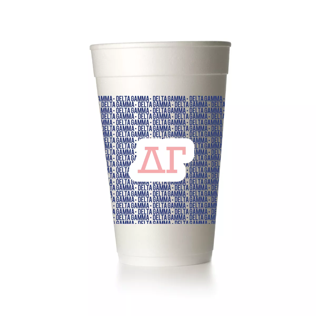 Delta Gamma Wrap Cups|Foam&Frost Flex