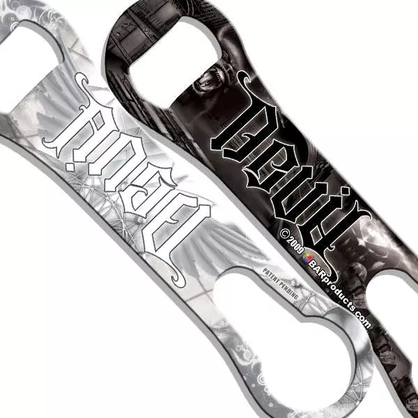 Devil vs Angel - V-Rod Bottle Opener