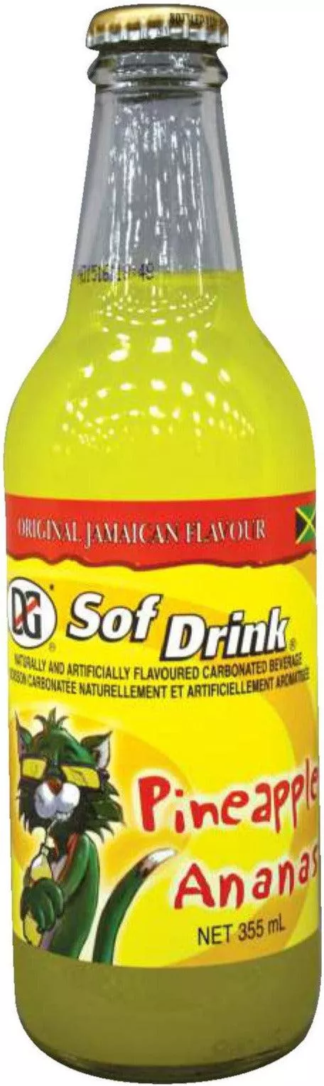 DG – PineappleSoda, 355ml Bottles, Pack of 24