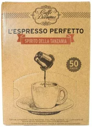 Diemme SPIRITO Nespresso* compatible capsules