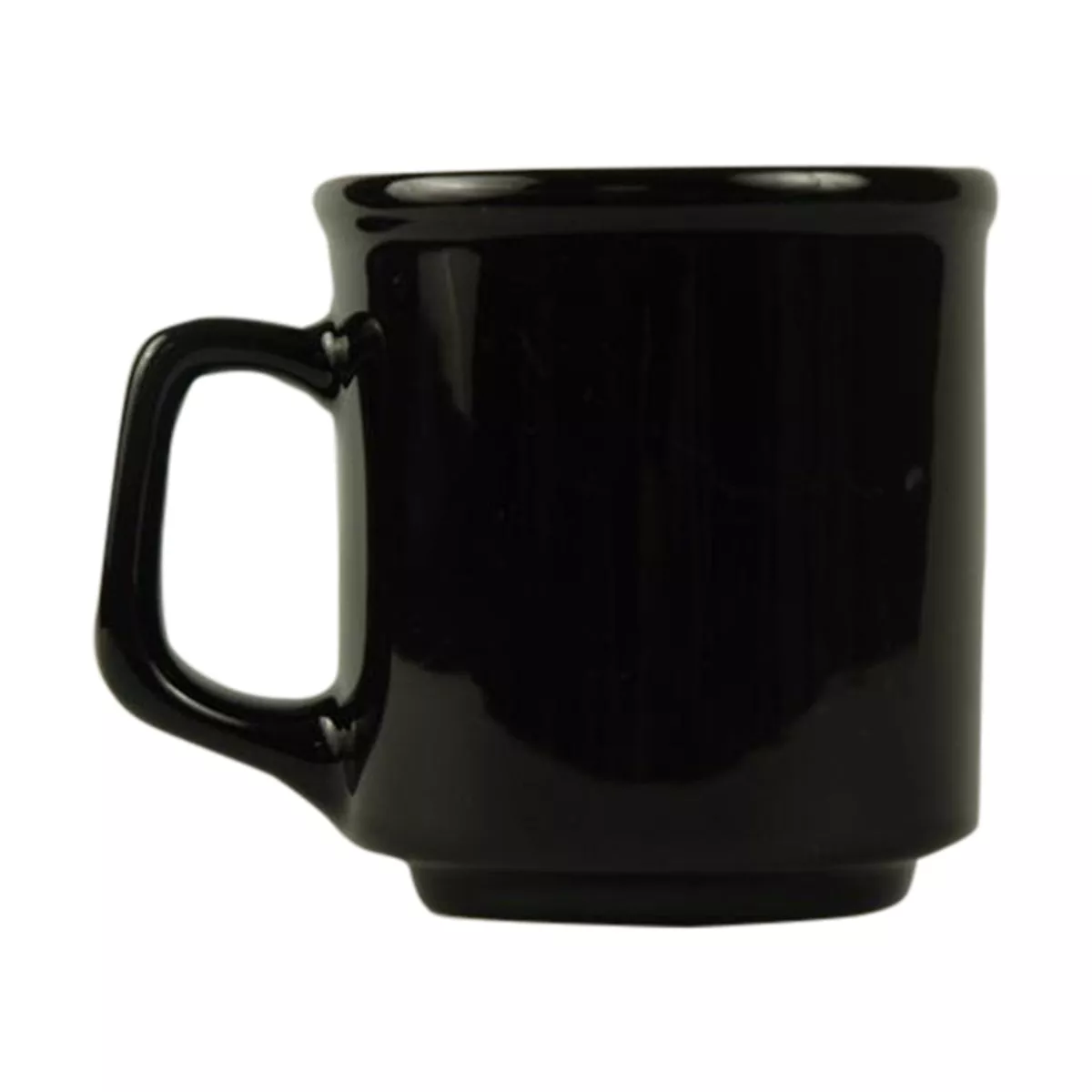 Diversified Ceramics DC123 9 oz Black Beaumont Mug