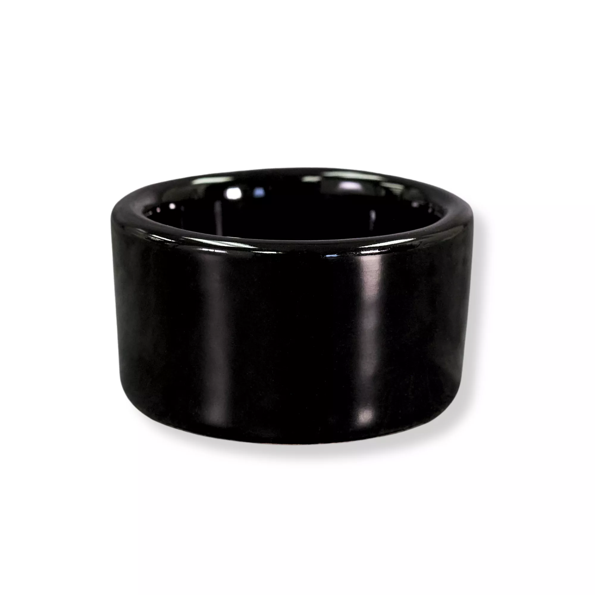 Diversified Ceramics DC915 Black 2 oz Pipkin