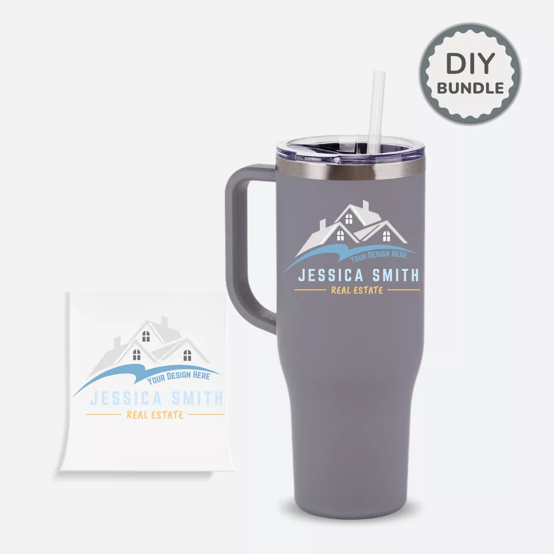 DIY Bundle Kit - Charger 40 Oz Tumbler