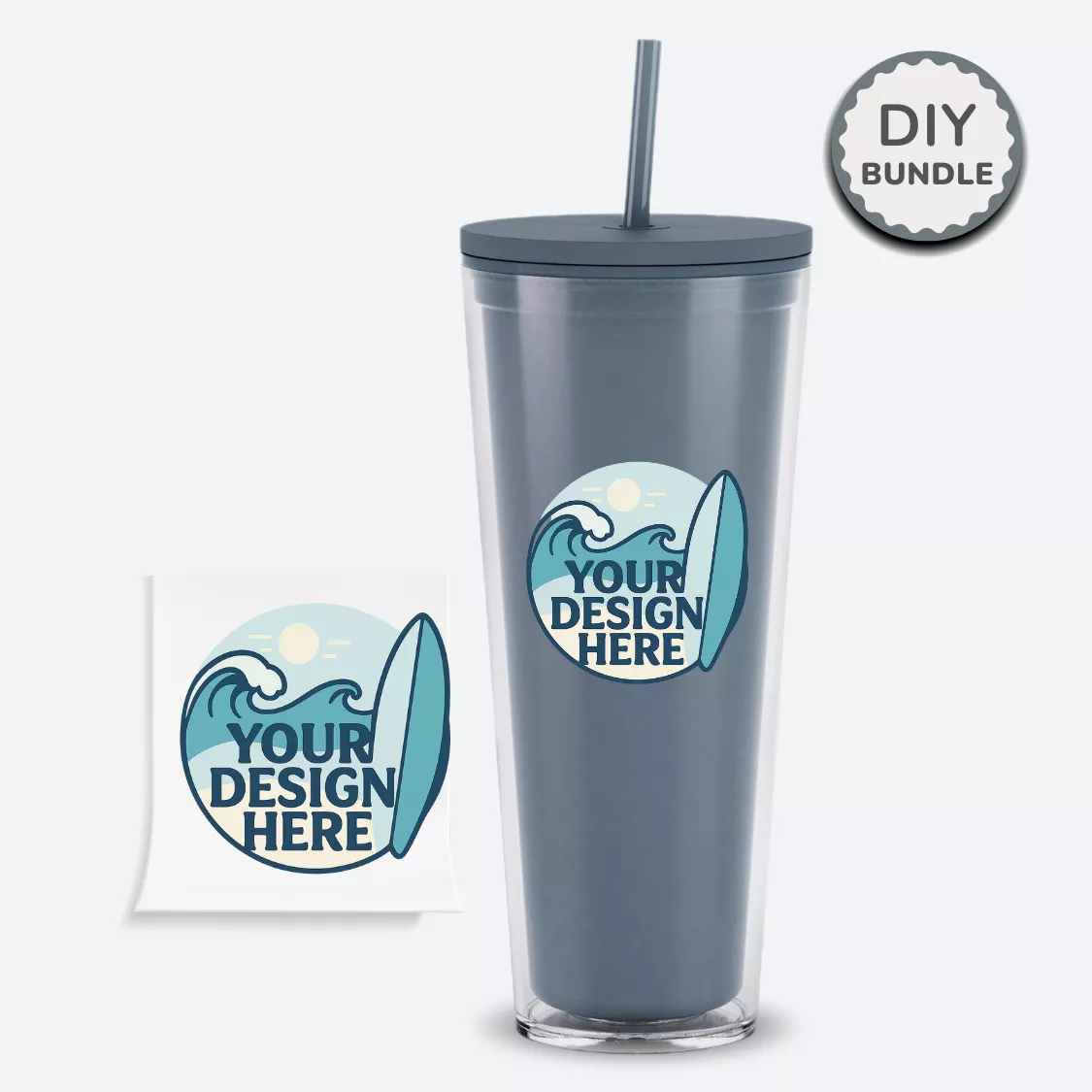 DIY Bundle Kit - Classic Acrylic 32 Oz Tumbler